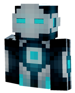 Black skin: bust render