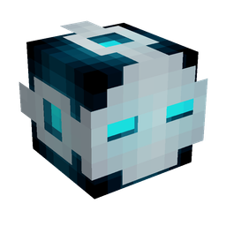 Black skin: head render