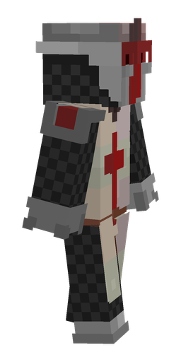 Black skin: body, right side render