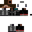 Black skin: raw texture render