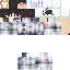 Black skin: raw texture render