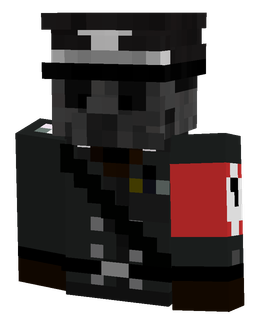 Black skin: bust render