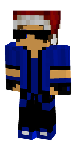 Black skin: body, front render