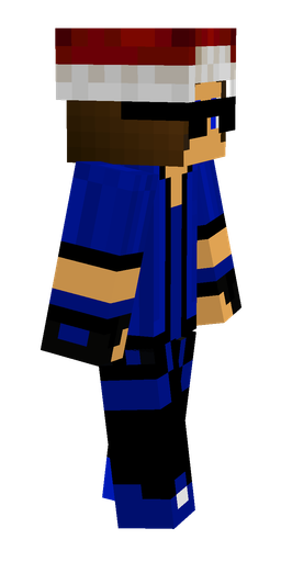 Black skin: body, right side render