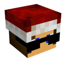 Black skin: head render
