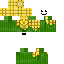 Classic skin: raw texture render