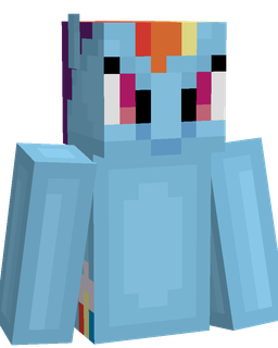 Blue skin: bust render