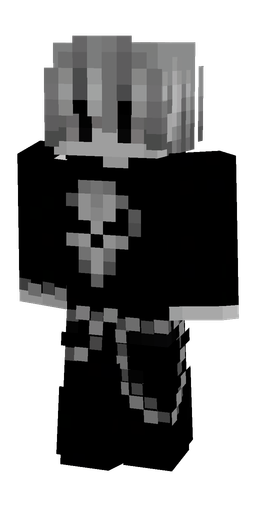 Black skin: body, front render
