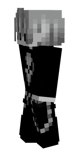 Black skin: body, left side render