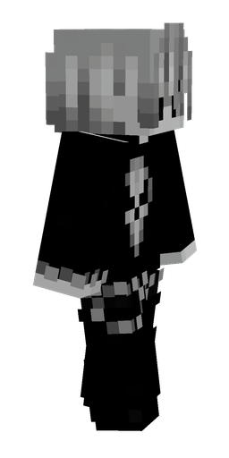 Black skin: body, right side render