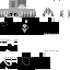 Black skin: raw texture render