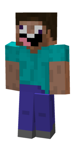 Black skin: body, front render