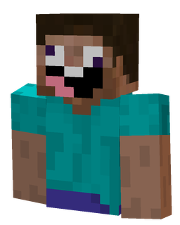 Black skin: bust render