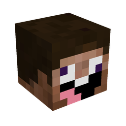 Black skin: head render