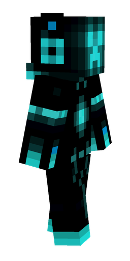 Black skin: body, right side render