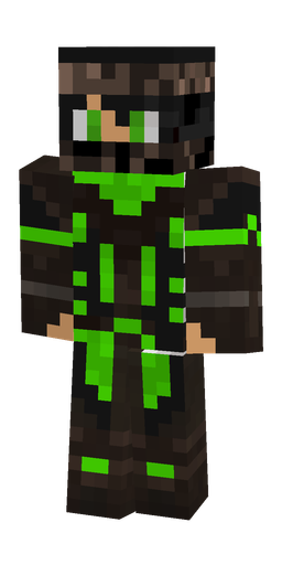 Black skin: body, front render