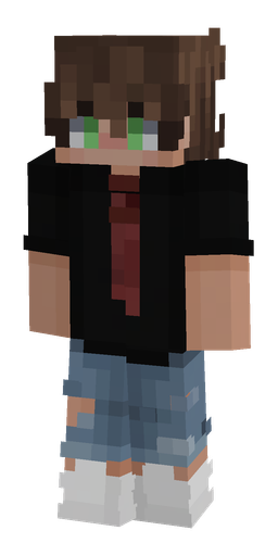 Black skin: body, front render