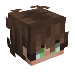 Black skin: head render