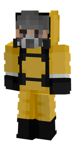 Black skin: body, front render