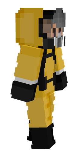 Black skin: body, right side render