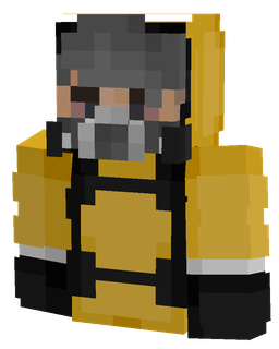 Black skin: bust render
