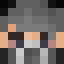 Black skin: face render