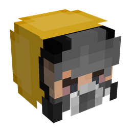 Black skin: head render