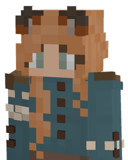 Blue skin: bust render