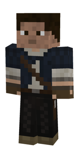 Black skin: body, front render