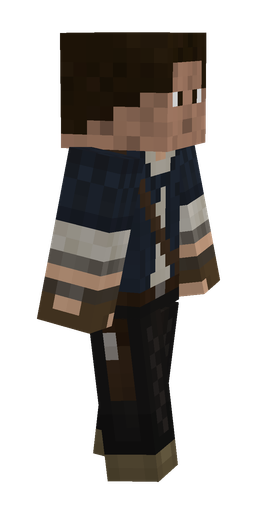 Black skin: body, right side render