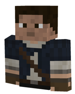 Black skin: bust render