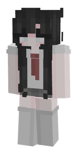 Black skin: body, front render