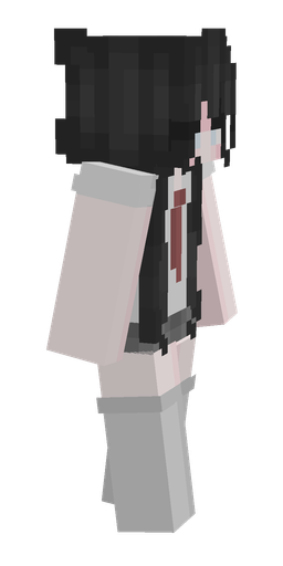 Black skin: body, right side render