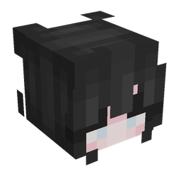 Black skin: head render