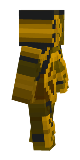 Black skin: body, right side render
