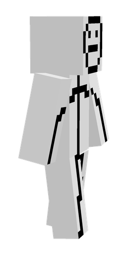 Black skin: body, right side render