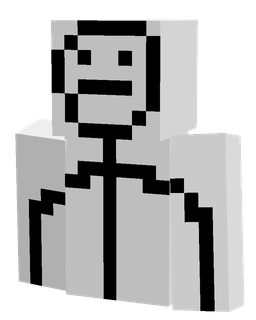 Black skin: bust render