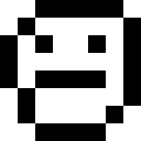 Black skin: face render