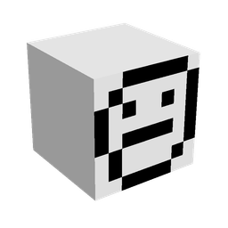 Black skin: head render
