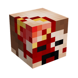 Blue skin: head render