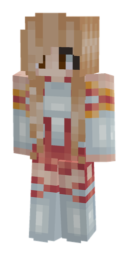 Blue skin: body, front render