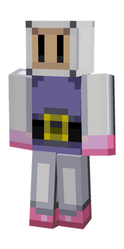 Blue skin: body, front render