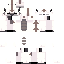 Classic skin: raw texture render