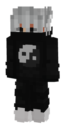 Black skin: body, front render