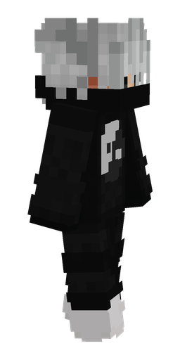 Black skin: body, right side render