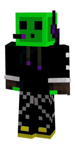 Black skin: body, front render