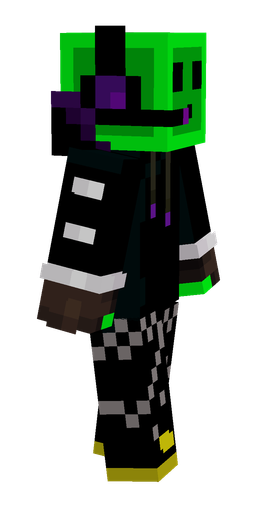 Black skin: body, right side render