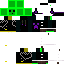Black skin: raw texture render