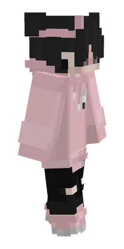 Black skin: body, right side render