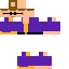 Classic skin: raw texture render